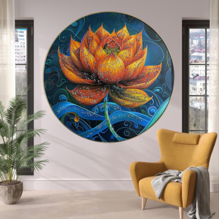 FLORAL Crystal Frame 12