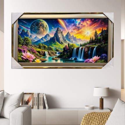 WATERFALL Crystal Frame C