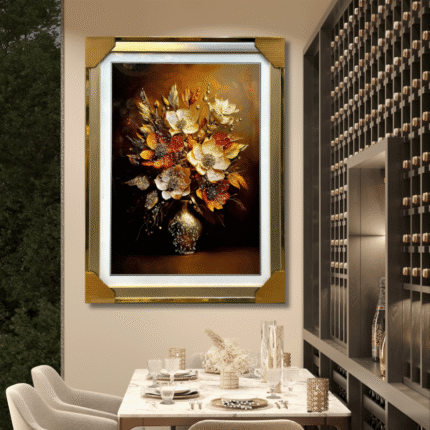 FLORAL Crystal Frame 14