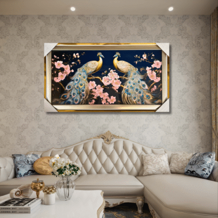 PEACOCK Crystal Frame 17